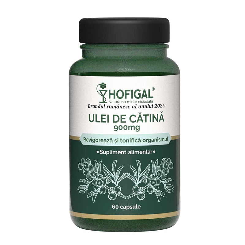 Ulei de catina 900mg, 60 capsule moi - Hofigal