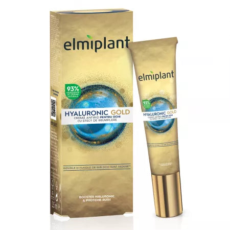 Hyaluronic gold crema antirid pt. ochi 15ml - Elmiplant