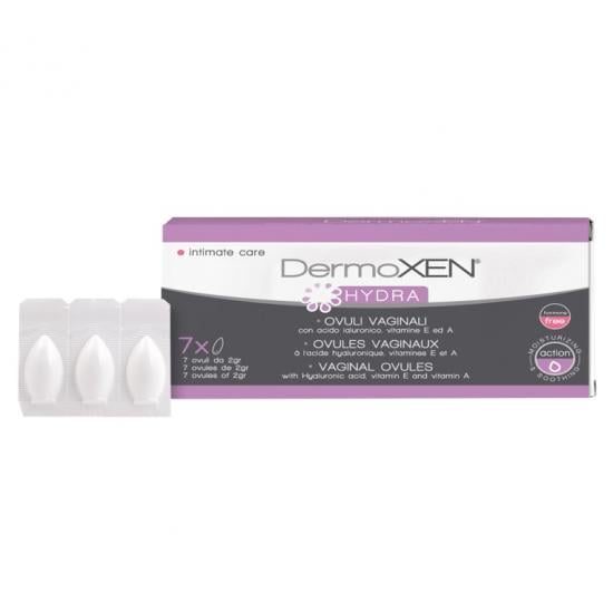 Hydra ovule vaginale cu acid hial.&vit.e 7 buc - Dermoxen