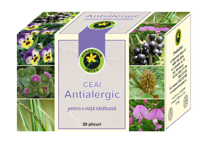 Ceai antialergic 1,5gr*20dz - Hypericum