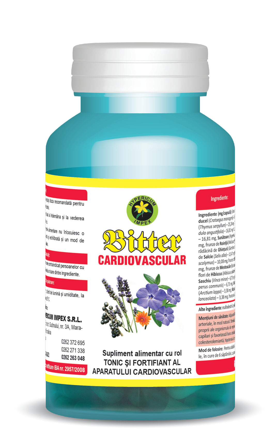 Bitter cardiovascular 60cps - Hypericum