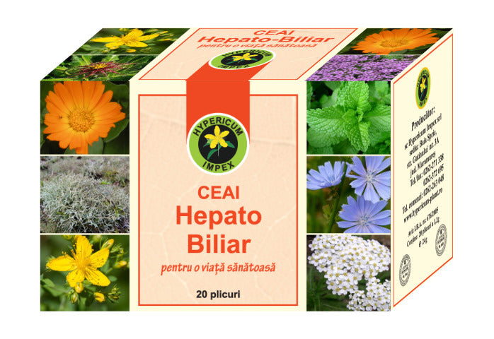 Ceai hepatobiliar 1,2gr*20dz - Hypericum