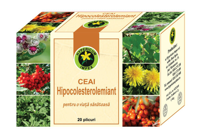 Ceai hipocolesterolemiant 2gr*20dz - Hypericum