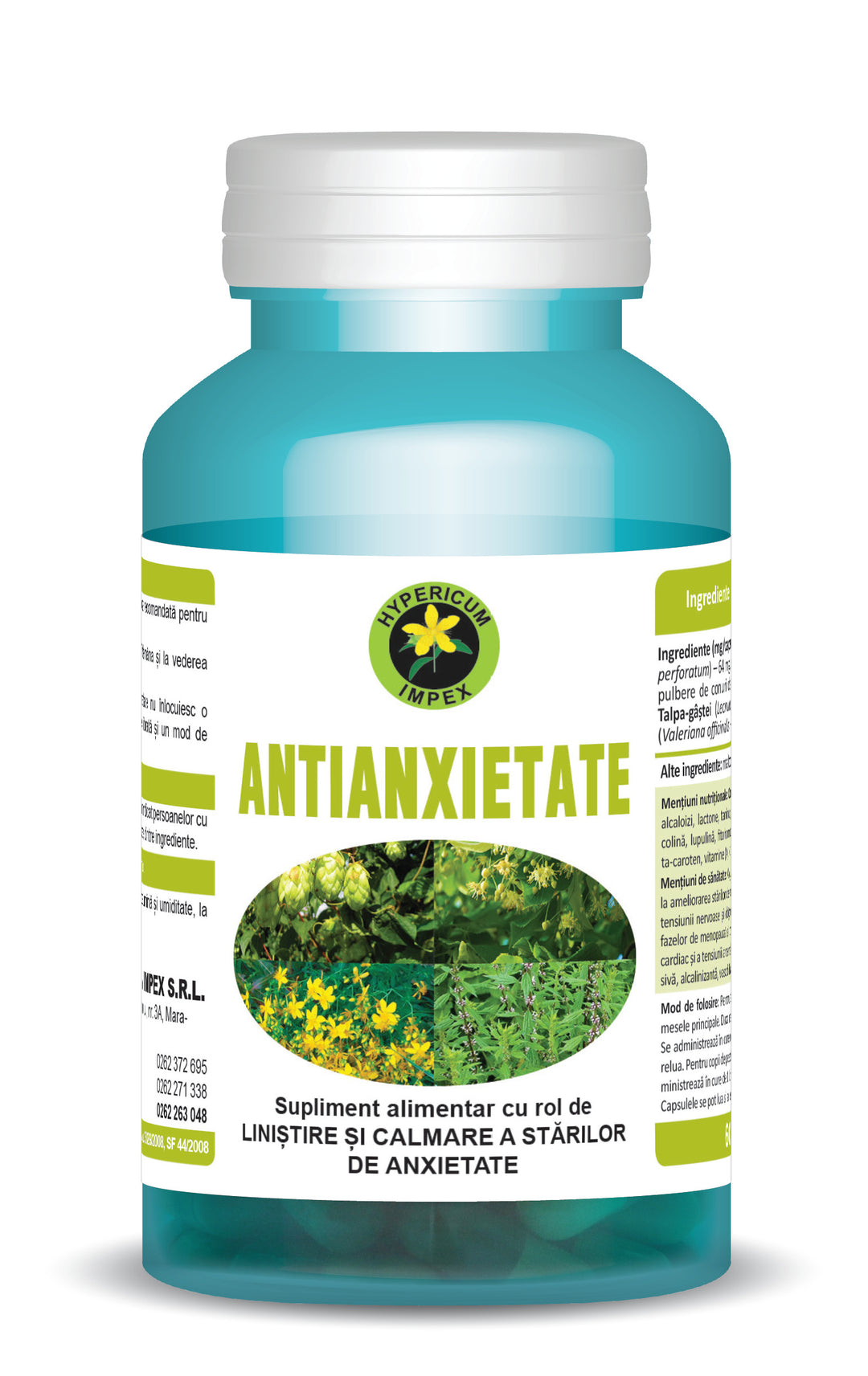 Anti anxietate 60cps - Hypericum