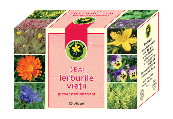 Ceai de ierburile vietii 2gr*20dz - Hypericum