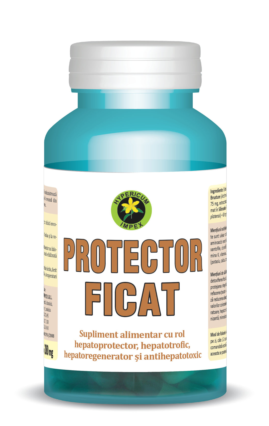 Protector ficat 300mg 60cps - Hypericum