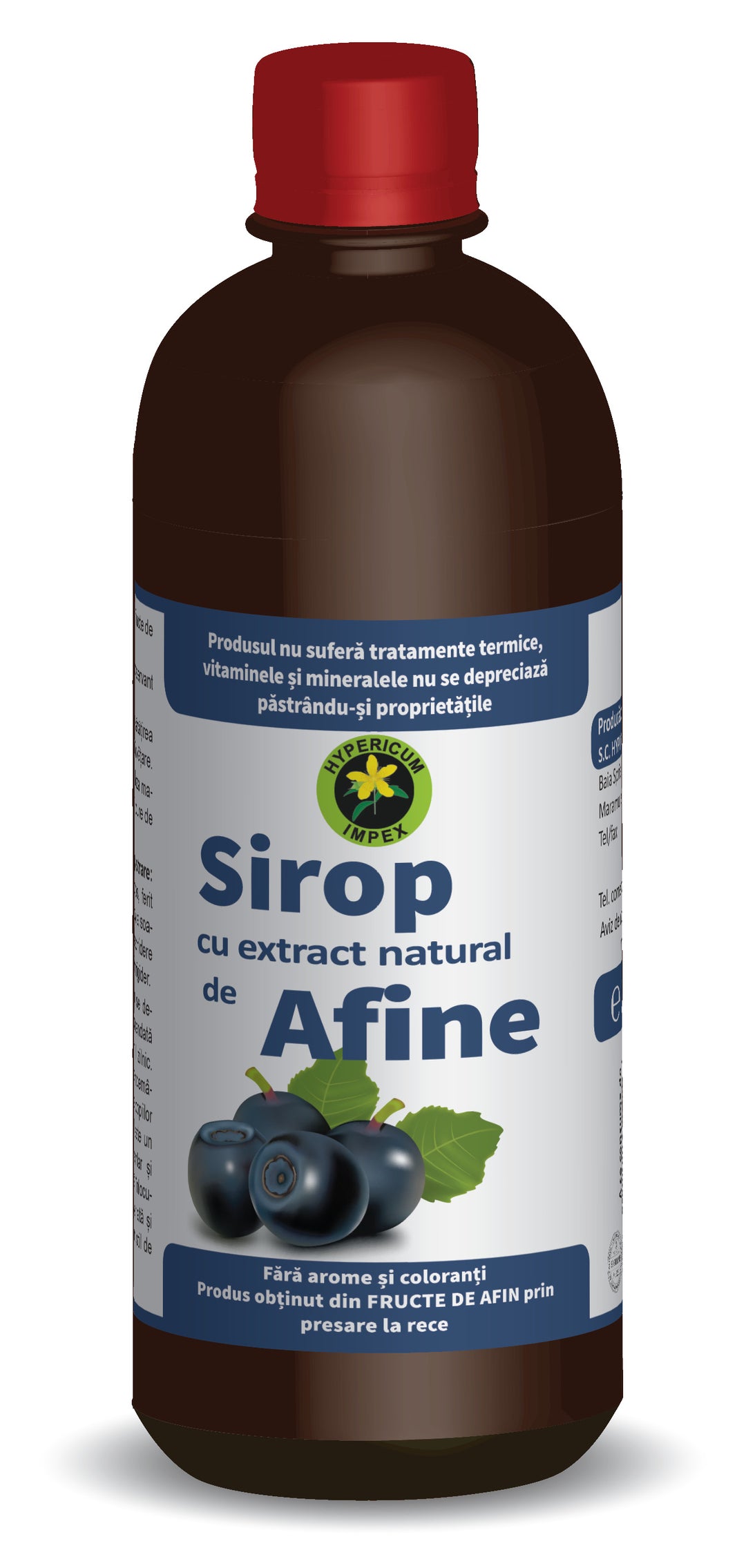 Sirop afine 500ml - Hypericum