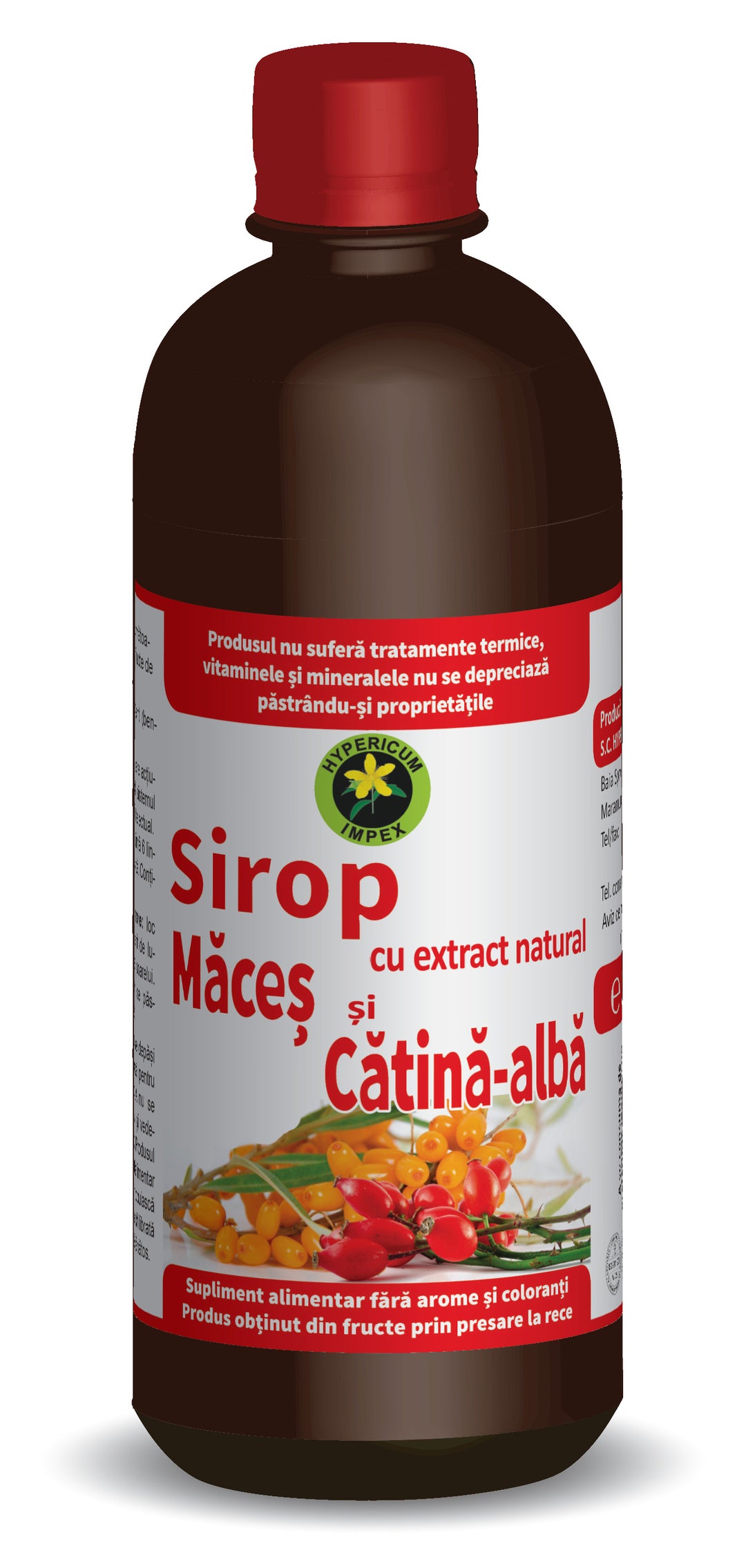 Sirop catina+macese 500ml - Hypericum