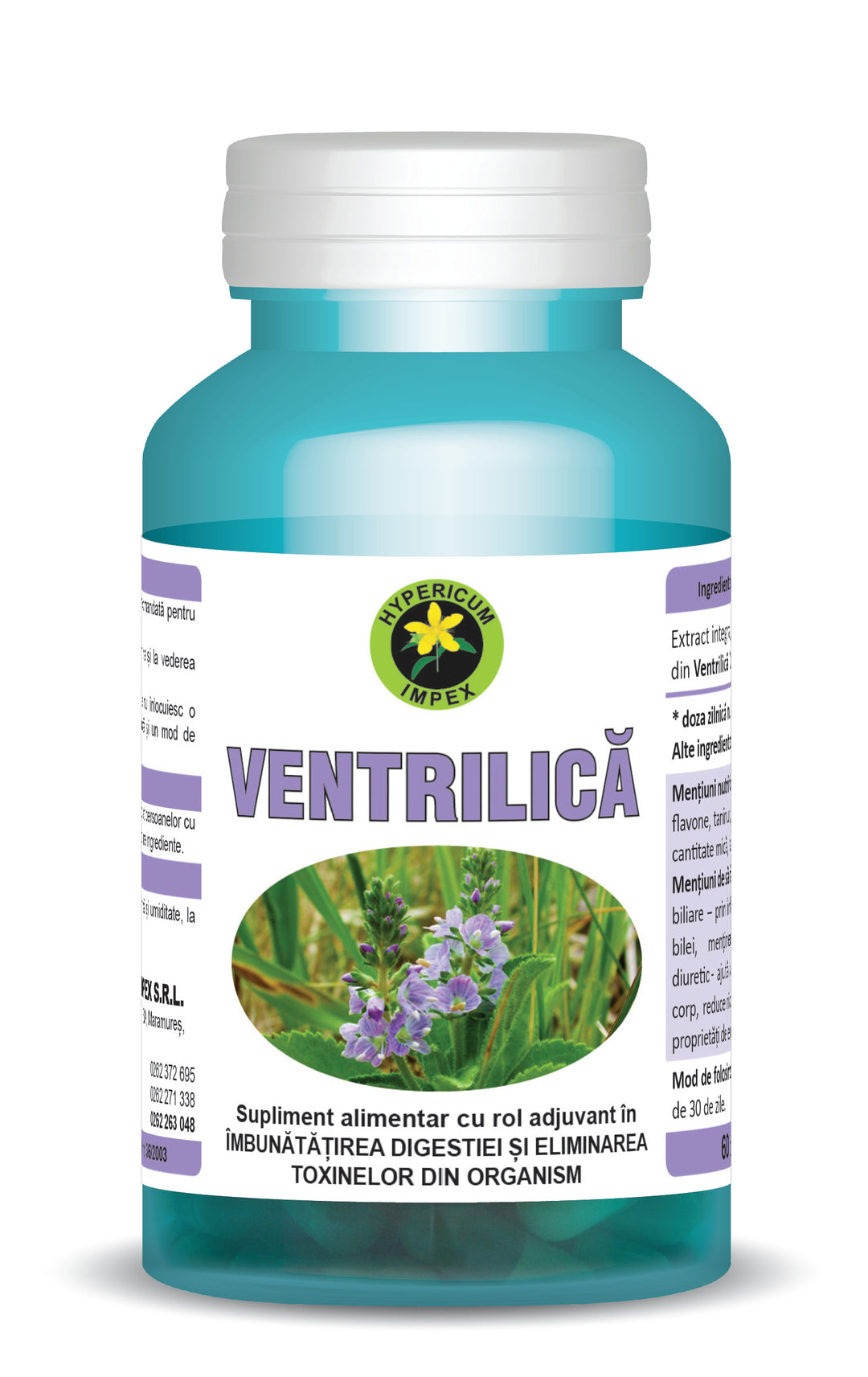 Ventrilica 60cps - Hypericum