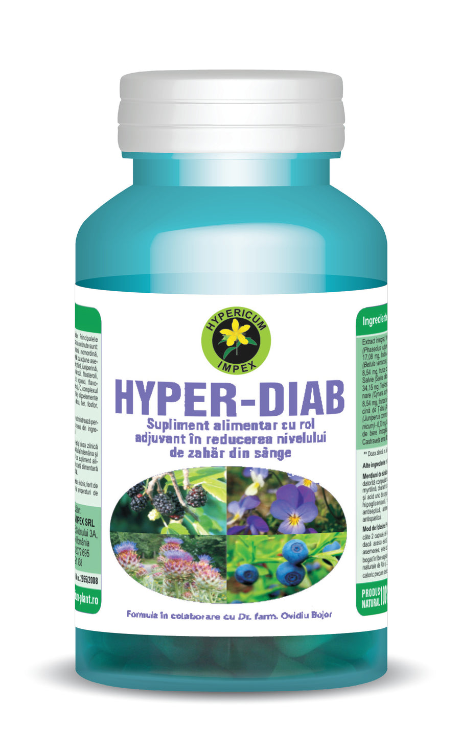 Hyper Diab, 60 capsule-HYPE.00286