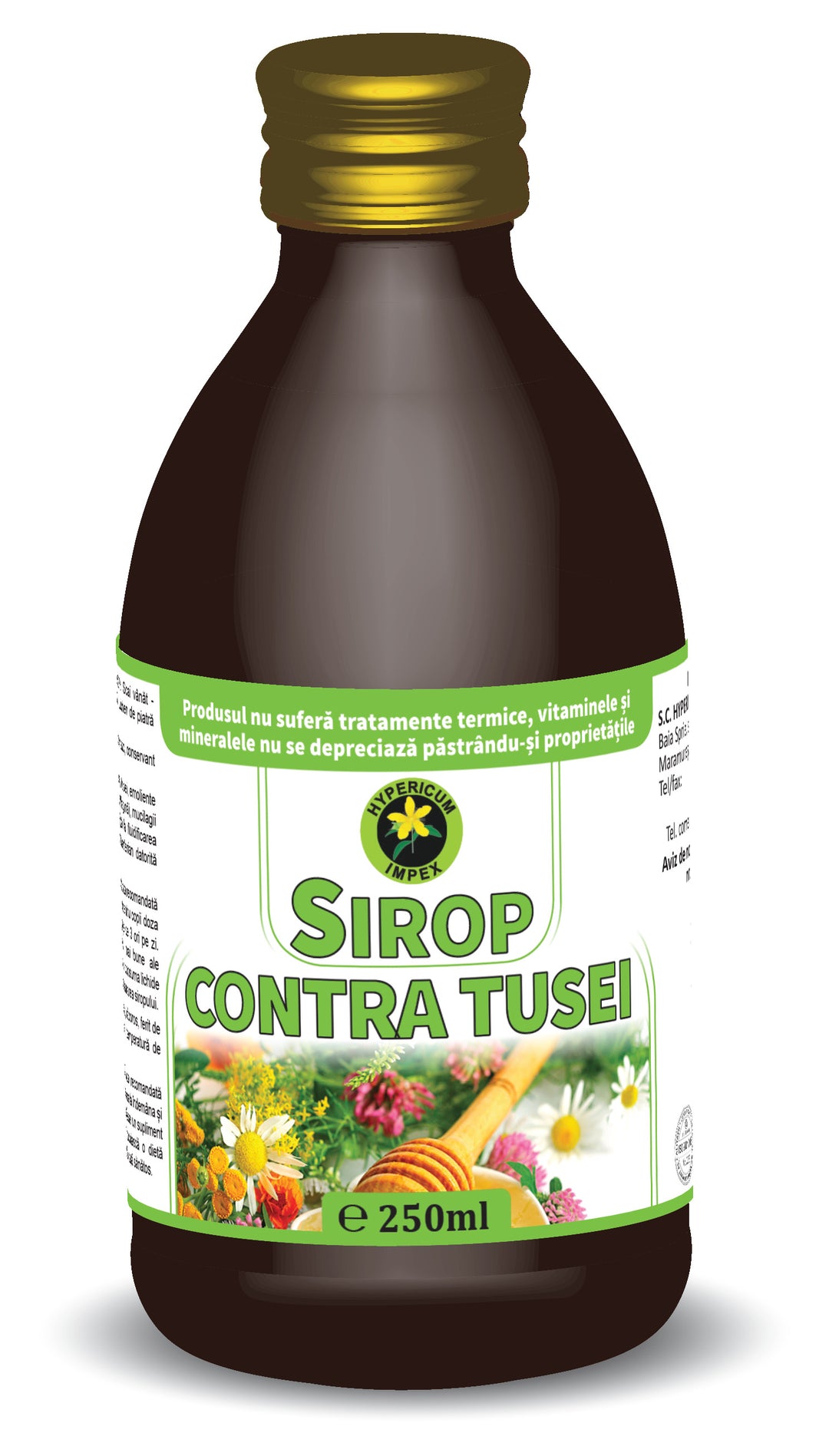 Sirop contra tusei 250ml - Hypericum