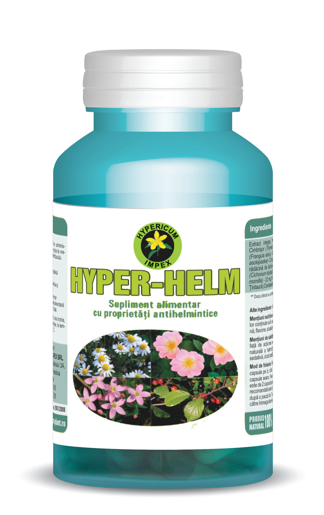 Hyper helm 60cps - Hypericum