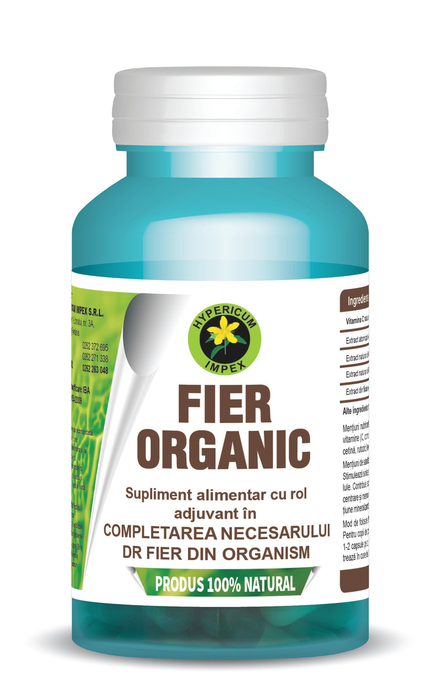 Fier Organic, 60 capsule-HYPE.00323