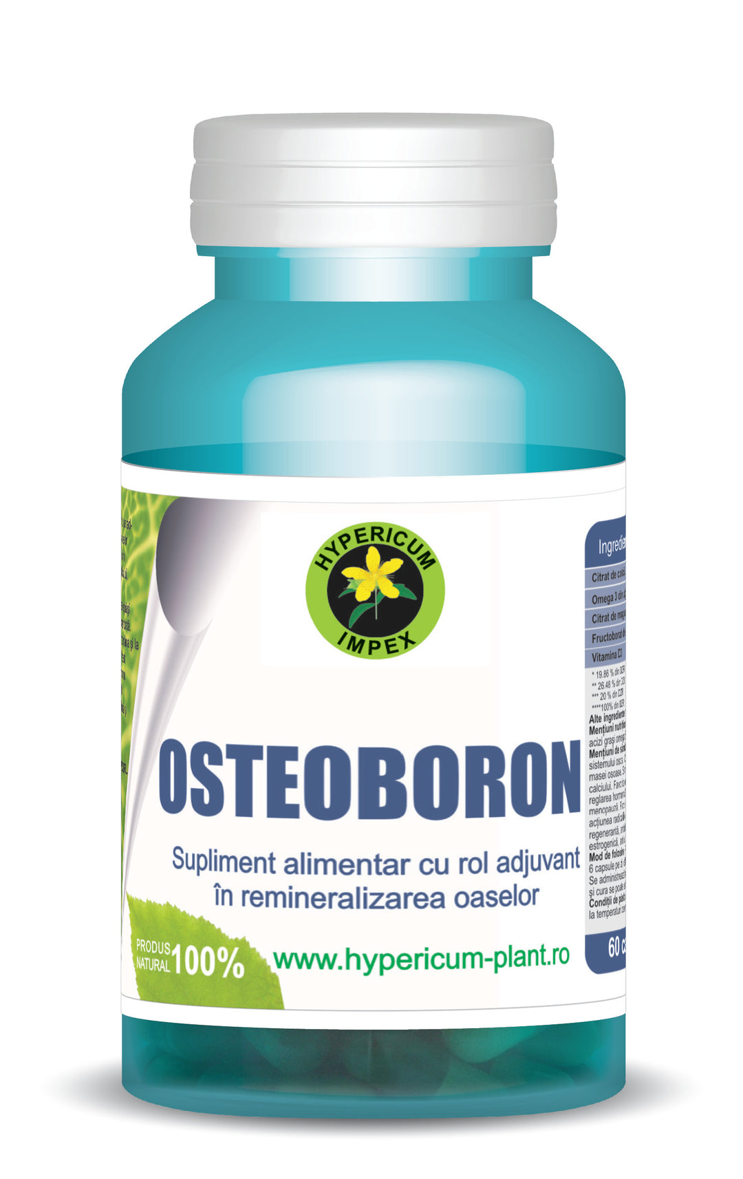 Osteoboron 360mg 60cps - Hypericum