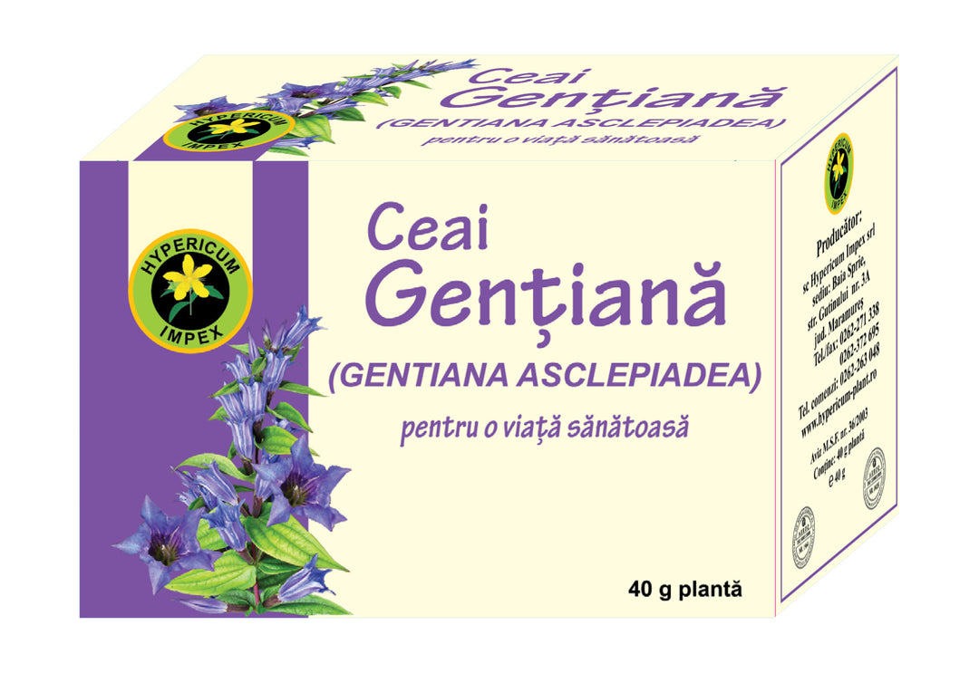 Ceai de gentiana ghintura 40gr - Hypericum