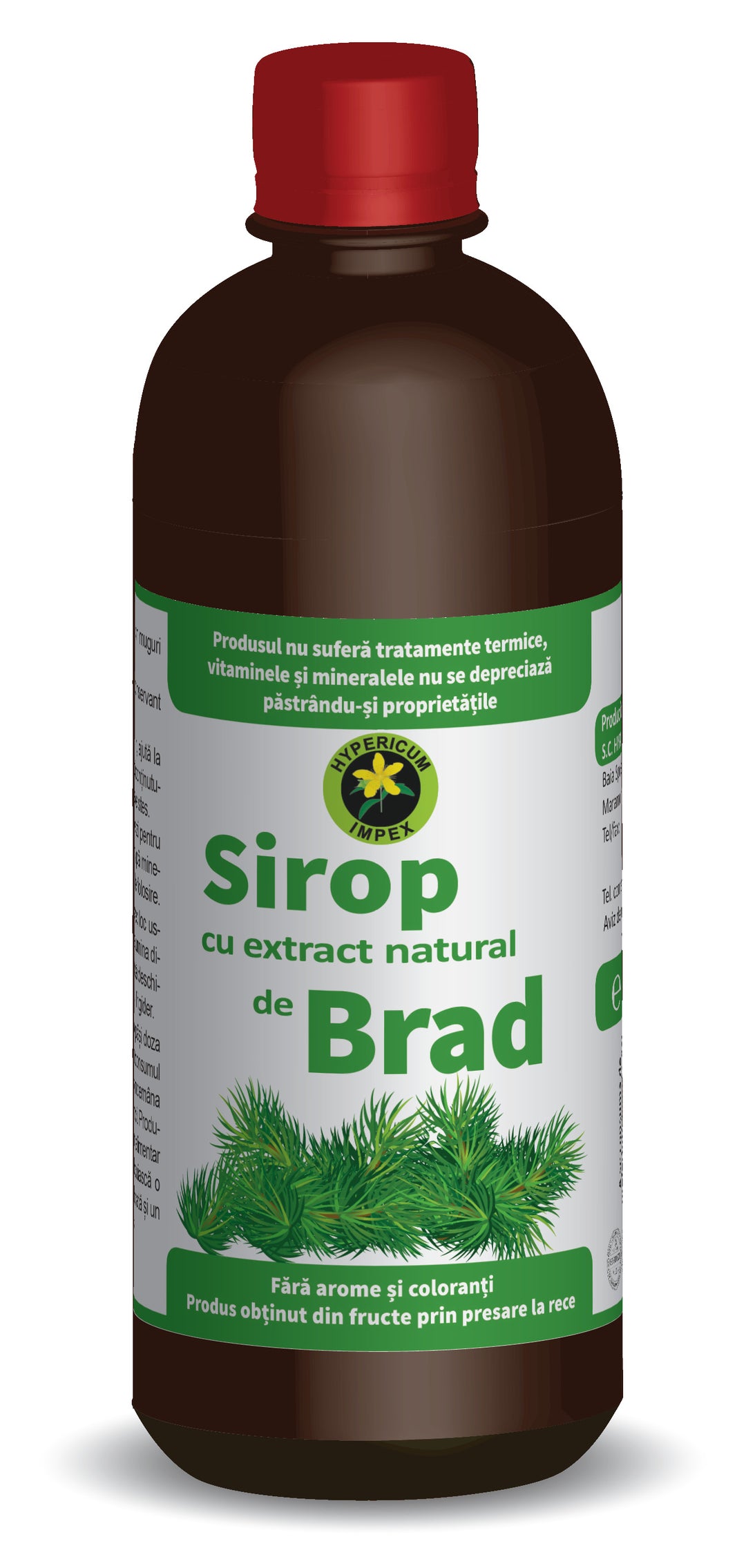 Sirop de brad cu zahar 500ml - Hypericum