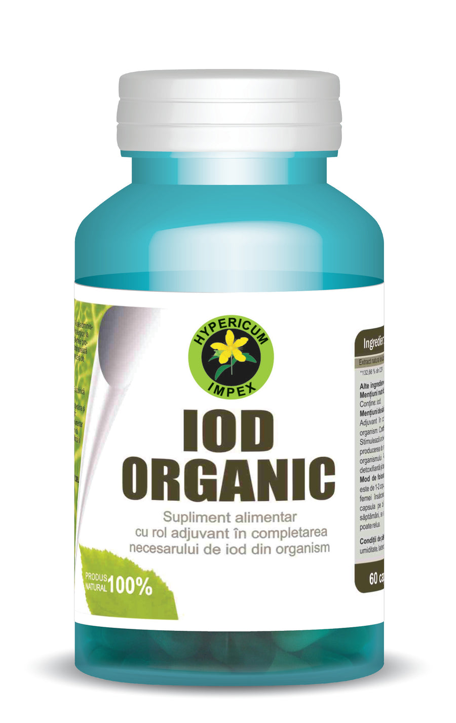 Iod Organic, 60 capsule-HYPE.00383