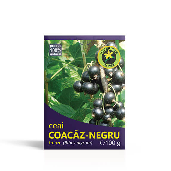 Ceai de coacaz negru frunze 100gr - Hypericum