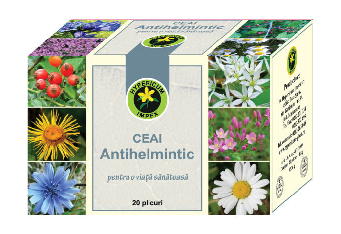 Ceai antihelmintic 1,8gr*20dz - Hypericum