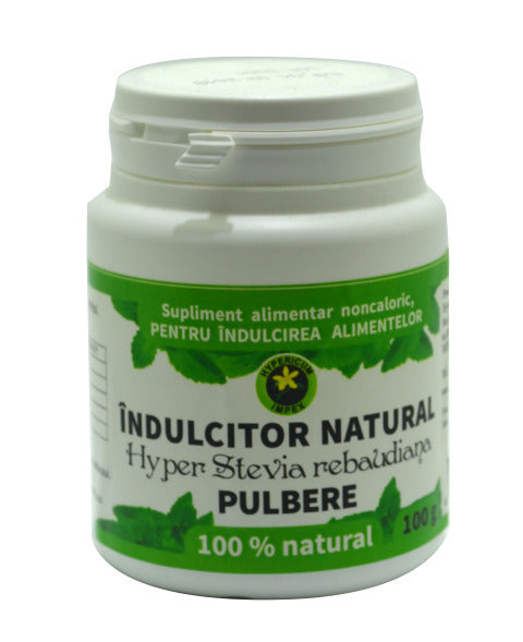 Hyper Stevia Rebaudiana Pulbere, 100 g-HYPE.00411