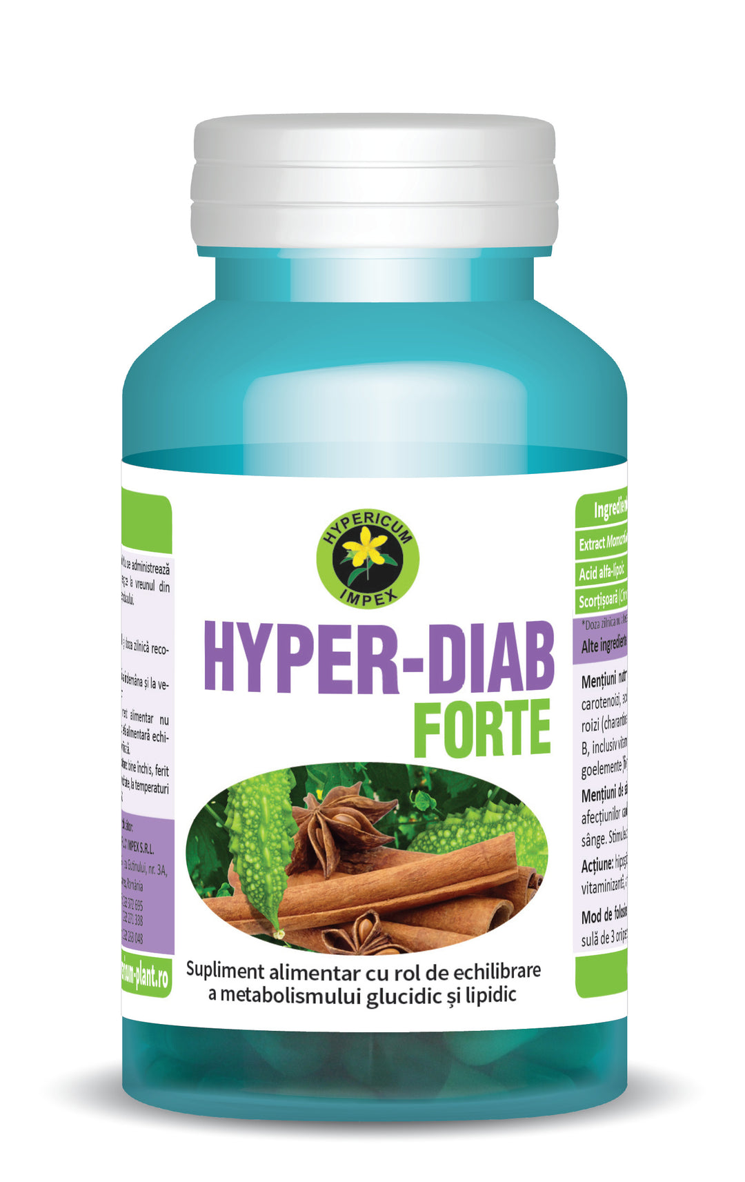 Hyper diab forte 60cps - Hypericum