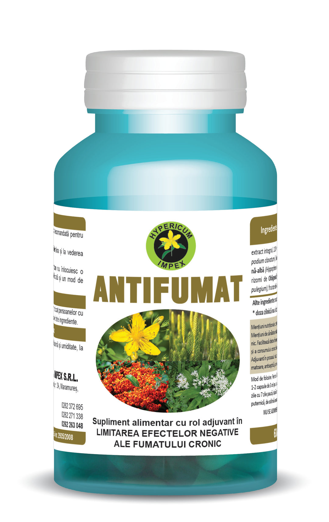 Antifumat 60cps - Hypericum