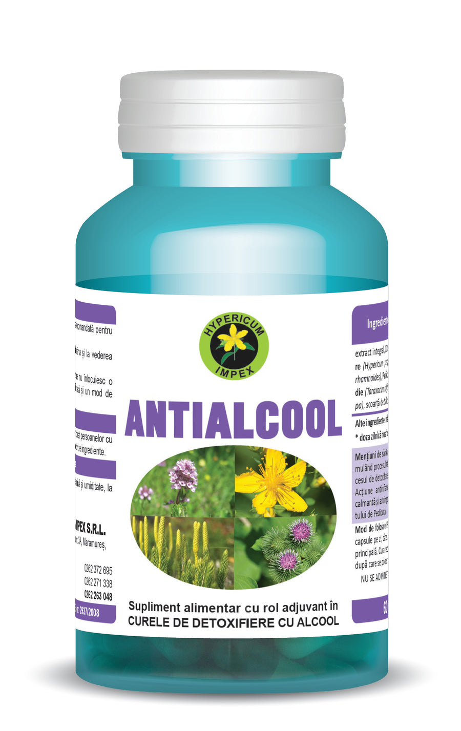 Antialcool, 60 capsule-HYPE.00431
