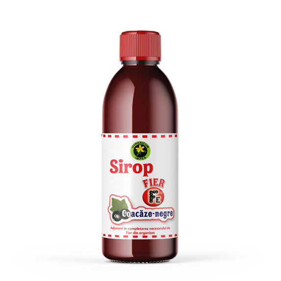 Sirop fier&coacaze negre 500ml - Hypericum