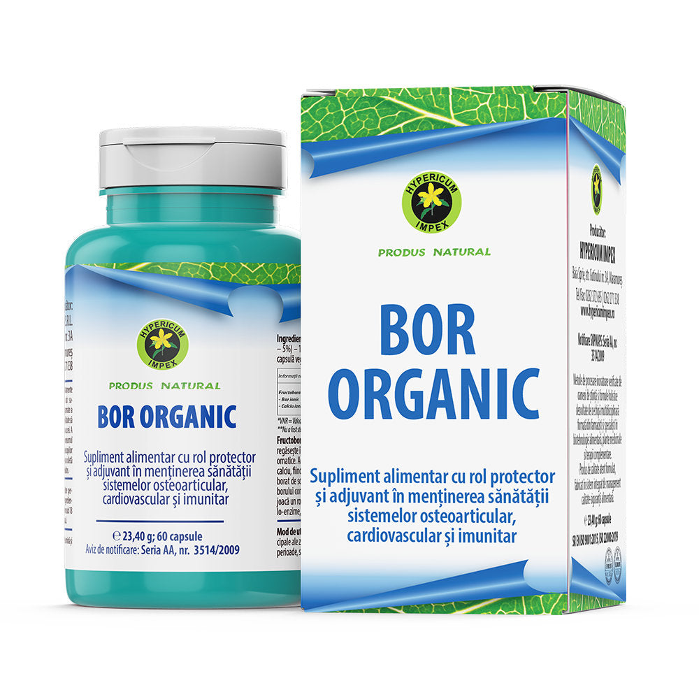 Bor organic 60cps (cutie) - Hypericum