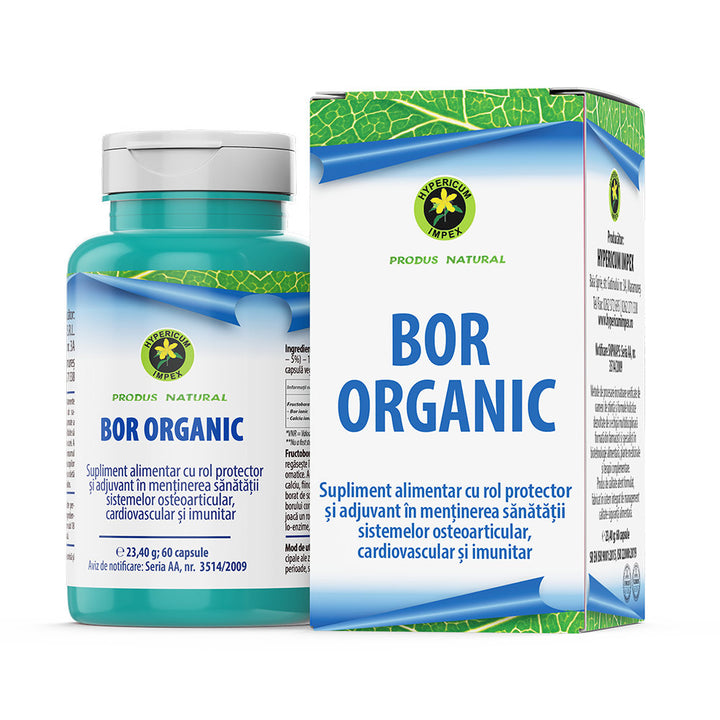 Bor organic 60cps (cutie) - Hypericum