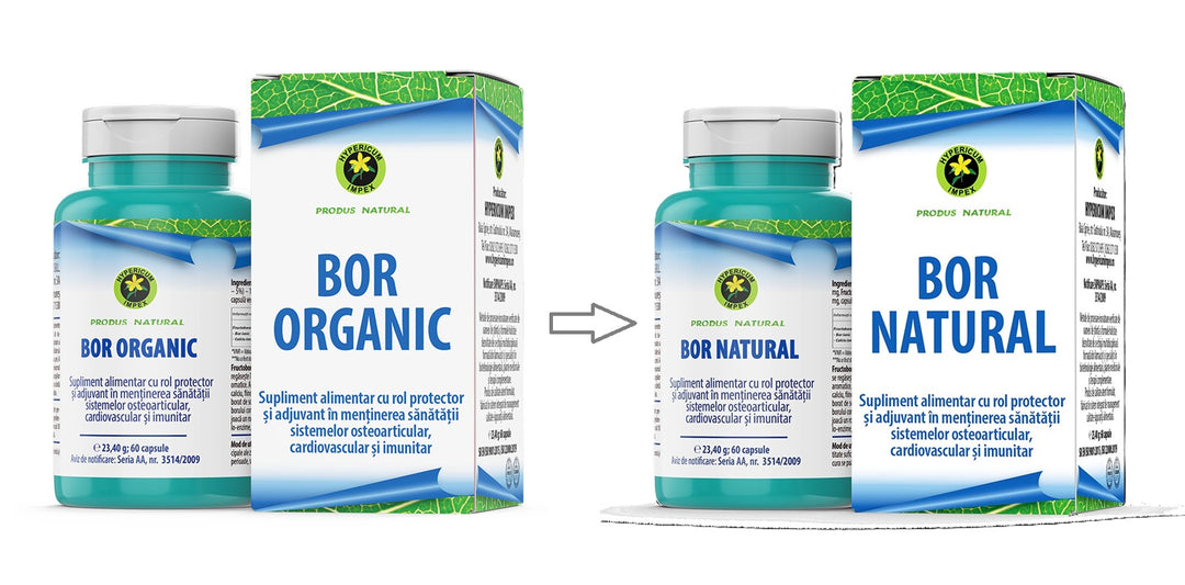 Bor Natural 60 cps - Hypericum