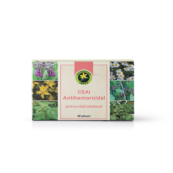 Ceai antihemoroidal 1,5gr*20dz - Hypericum
