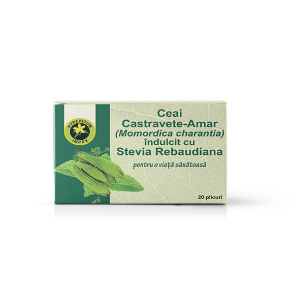 Ceai de momordica cu stevia rebaudiana 3gr*20dz - Hypericum