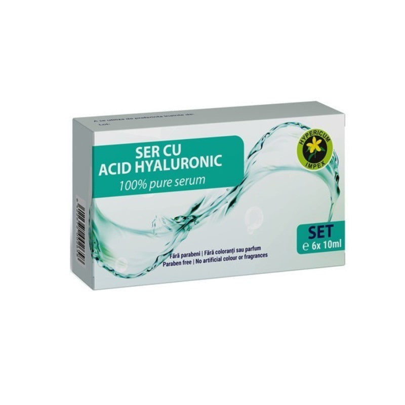 Set acid hyaluronic 6bucx10ml - Hypericum