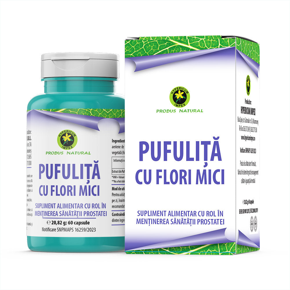 Pufulita cu flori mici 60cps - Hypericum