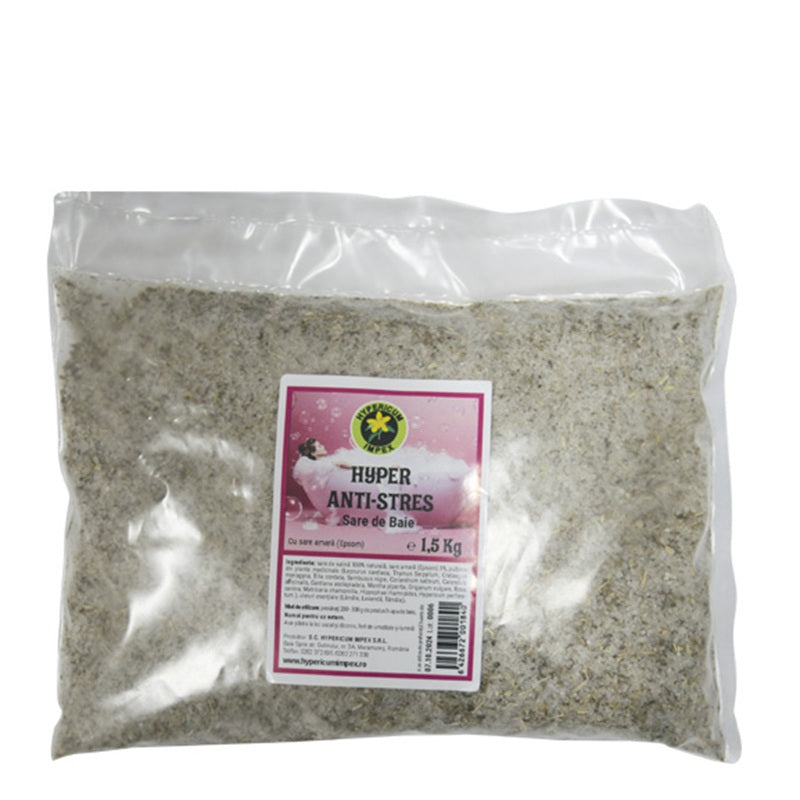Sare de baie anti-stres 1,5kg - Hypericum