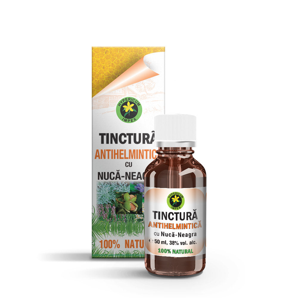 Tinctura antihelmintica cu nuca neagra 50ml - Hypericum