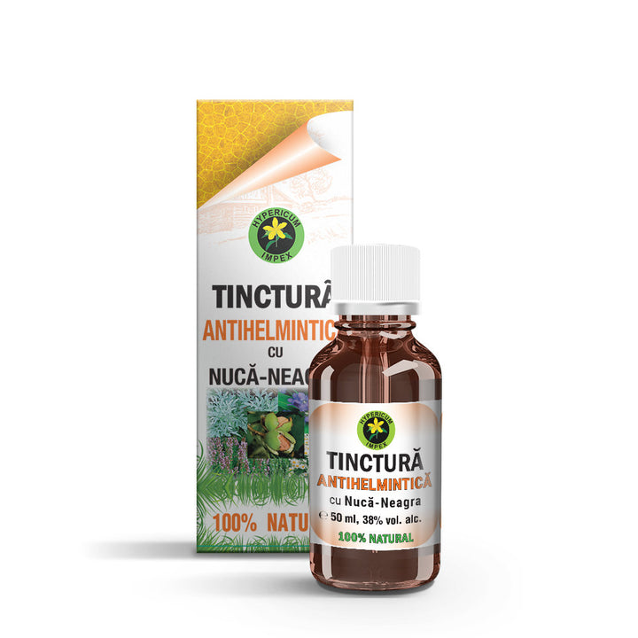 Tinctura antihelmintica cu nuca neagra 50ml - Hypericum