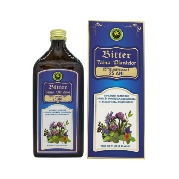 Bitter taina plantelor fara alcool 500ml - Hypericum