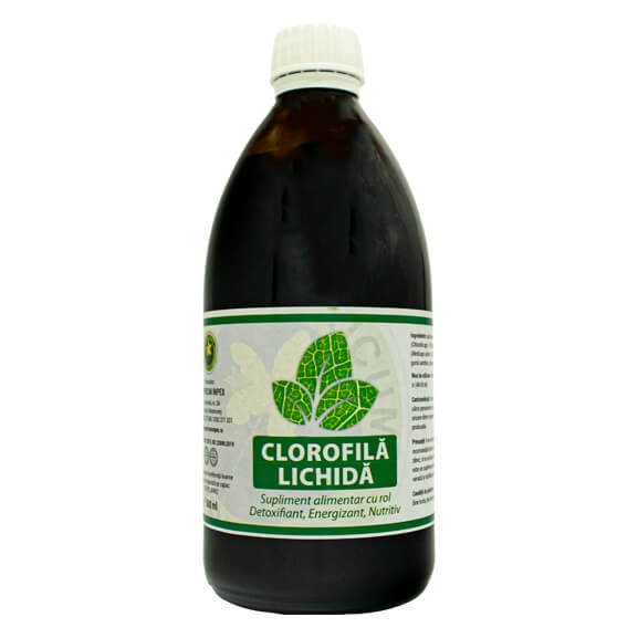 Clorofila lichida 500ml - Hypericum