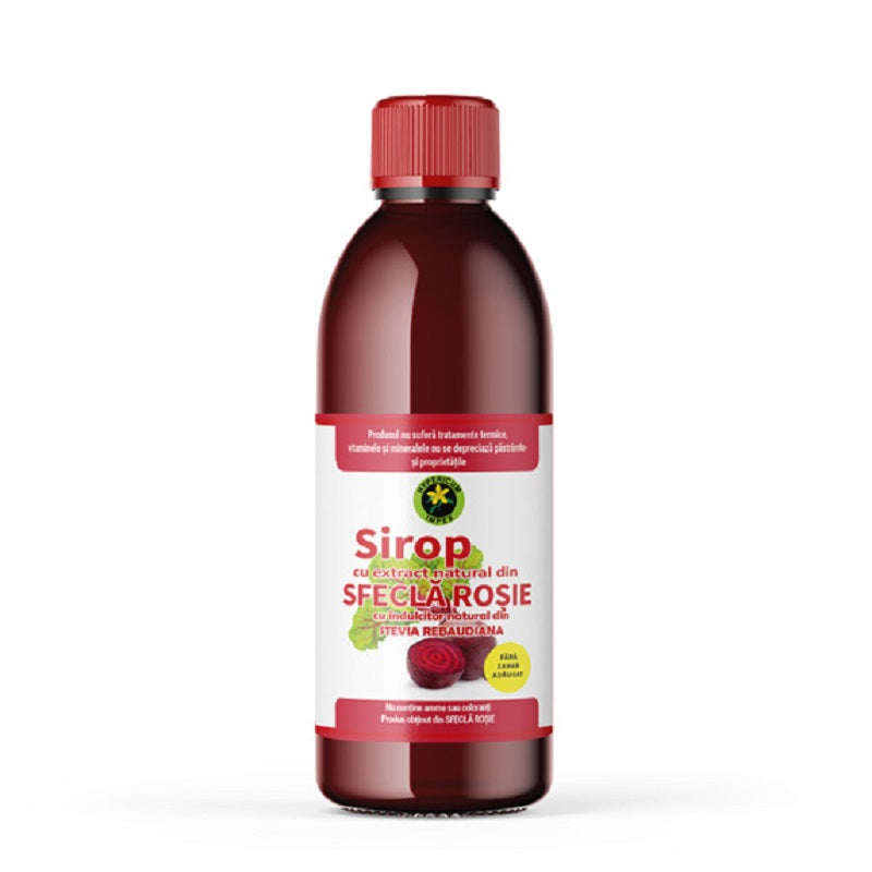 Sirop sfecla rosie fara zahar 500ml - Hypericum