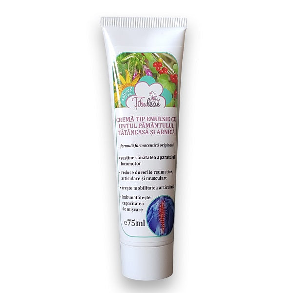 Crema-emulsie cu unt de pamant, tataneasa si arnica, 75 gr-IFTI.00044