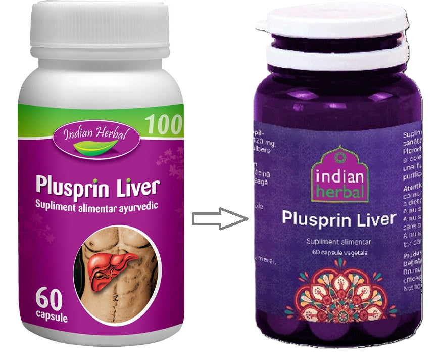 Plusprin liver 60cps - Indian Herbal