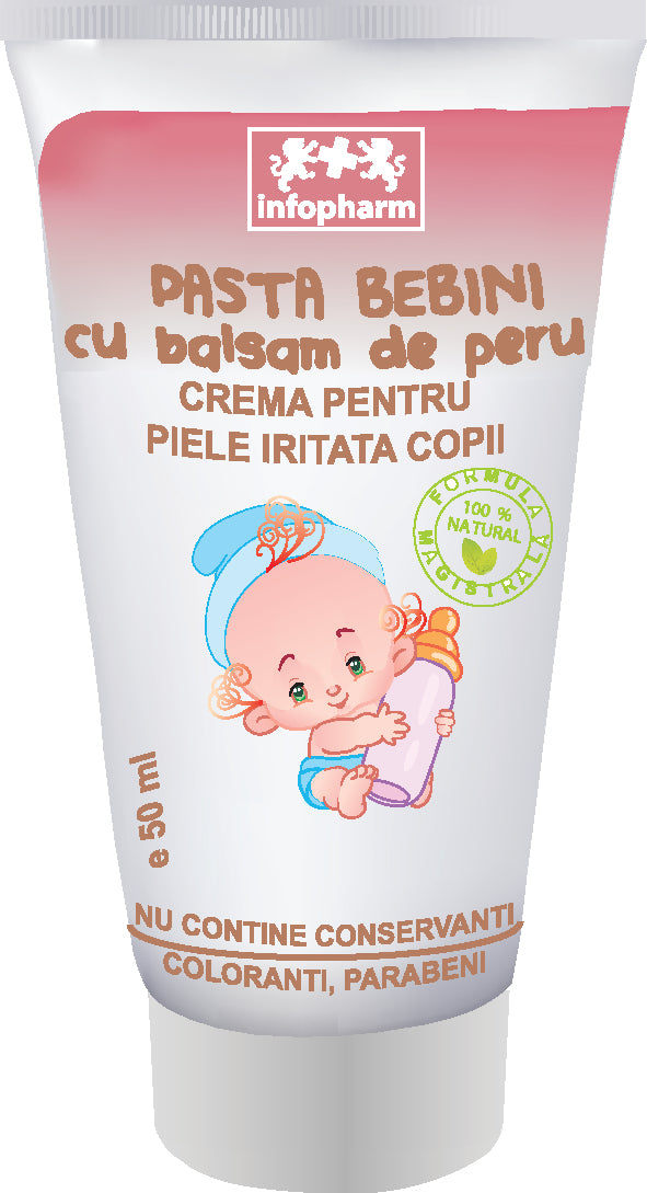 Pasta bebini cu balsam de peru 50ml - Infofarm