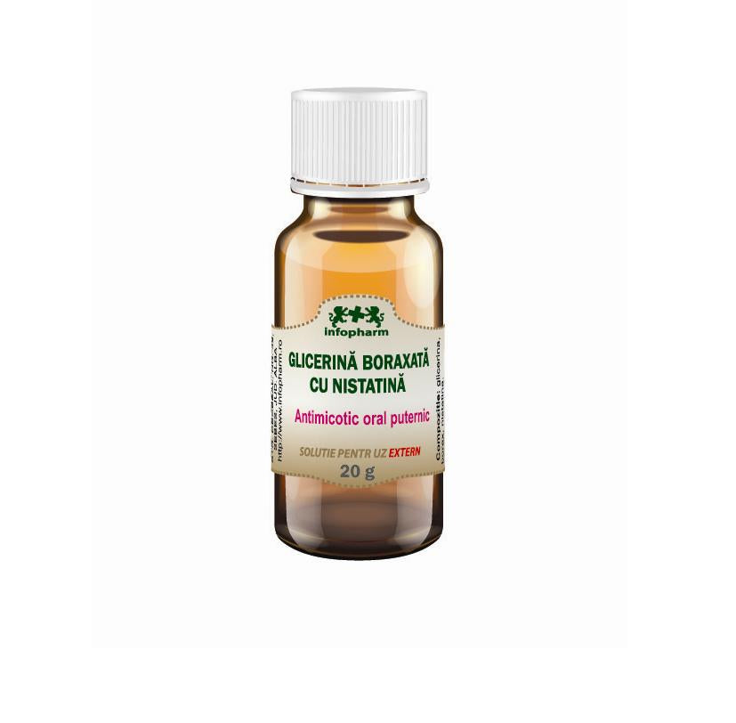 Glicerina boraxata cu nistatina 20gr - Infofarm