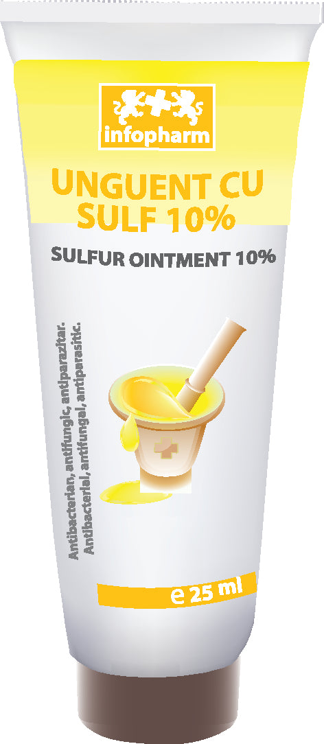 Unguent cu sulf 10%  25ml - Infofarm