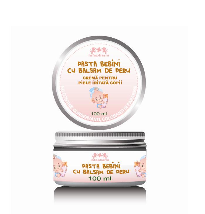 Pasta bebini cu balsam de peru 100ml - Infofarm