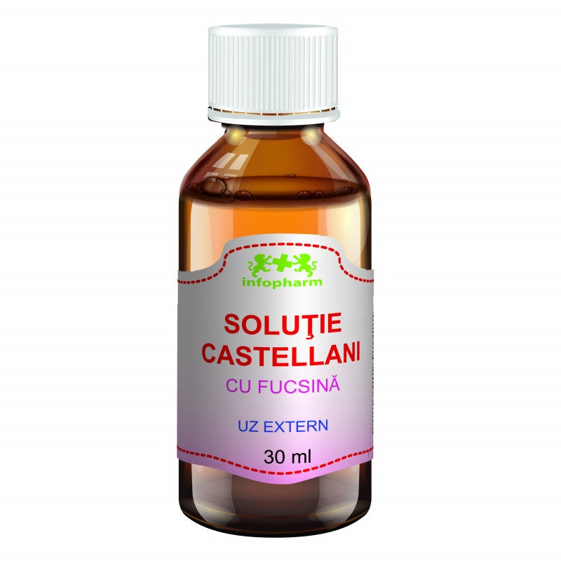 Solutie castellani cu fucsina 30ml - Infofarm