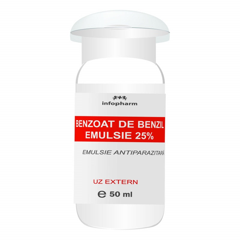 Benzoat de benzil emulsie 50ml - Infofarm