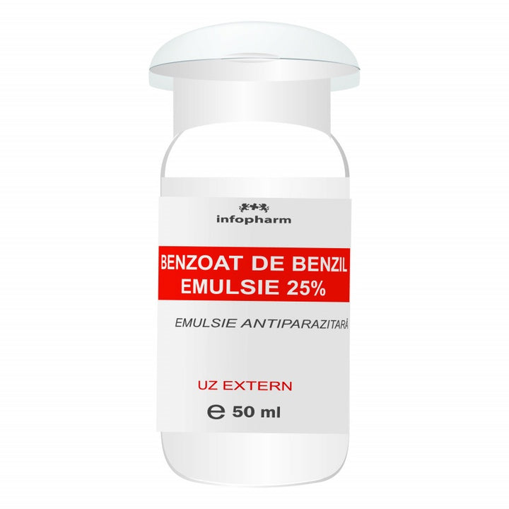 Benzoat de benzil emulsie 50ml - Infofarm